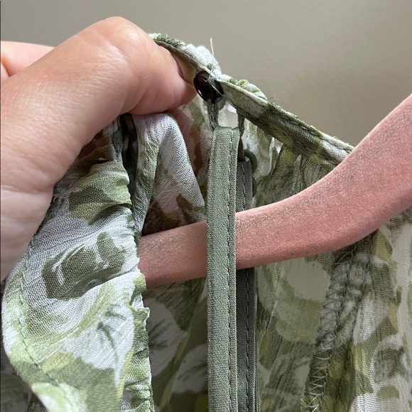 @loverlygrey x Anthropologie Puff-Sleeve Ruffle Mini Dress - Picture 9 of 9